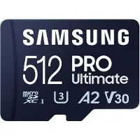 Samsung MicroSDXC PRO Ultimate 512 Go 130 Mo/s