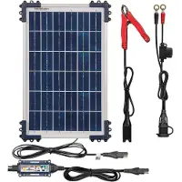TecMate Solar 10w 102cm Tm522-d1 Charger Bleu