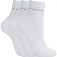 G-Star Lot de 3 chaussettes Anklet - Blanc - Femmes