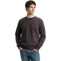 Tom Tailor Sweat-shirt taupe / noir