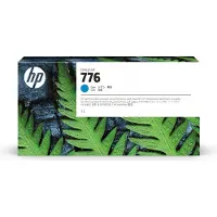HP 776 (1XB09A) cartouche d'encre (d'origine) - cyan