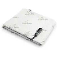Duux Surmatelas DXUB30 Snooze Bamboo 200x90 Blanc