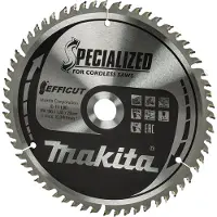 Makita E-11162 Efficut Lame De Scie Circulaire Bois - 190x20x1,85mm 60T