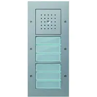Gira 126865 Station de porte AP 6 voies couleur aluminium