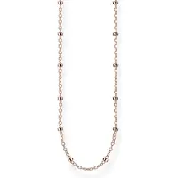 Thomas Sabo Chaîne petits pois or rose, (Argent 925, 45 - 50 cm)