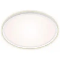 Briloner Panneau LED RGB LEUCHTEN SLIM, 15 W, 2700 lm, IP20, blanc, plastique, dimmable, Ø 42 cm