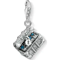Thomas Sabo Pendentif à breloques Coffre au trésor, (Argent)