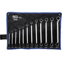 Bgs Doppel-Ringschlüssel-Satz tief gekröpft SW 6 - 32 mm 12-tlg.