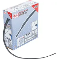 Bgs Gaine thermorétractable noire 5 m 8 mm de diamètre