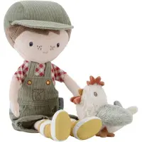Little Dutch Jim, le petit fermier de , et sa poule