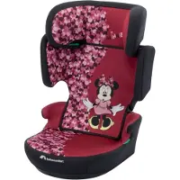 Bebe Confort Disney Hera i-Safe, siège auto dos à la route, 3,5-12 ans (100-150 cm), rabattable, installation avec ceinture, 14 positions d'appuie-tête, Fun Minnie