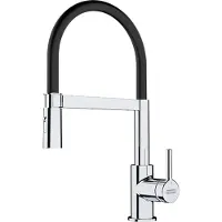 Franke Mitigeur avec douchette semi pro chrome et noir - - 901819 - lina