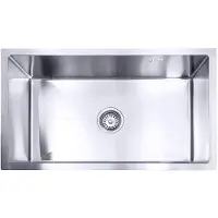 Lendo Online Évier de Cuisine Inox 74x44 cm Argent