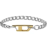Diesel Bracelet or / argent
