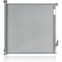 Lionelo Barrière De Sécurité Rétractable - Lionelo Thea - 85 X 145 Cm - Pas De Seuil - Gris
