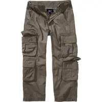 Brandit Pantalon anthracite / kaki / noir