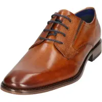 Bugatti Rinaldo Comfort Gekleed Laag - Cognac - Maat 40