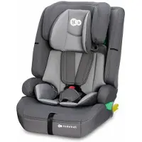Kinderkraft SAFETY FIX 2 i-Size - Siège auto Siège auto 76-150 cm - Norme R129 - ISOFIX - TOP TETHER - H-GUARD - SPS - Appui-tête 12 positions - Gris