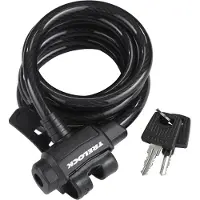 Trelock SK Antivol à câble spiralé Fixxgo 322 180 12mm noir