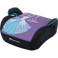 Bebeconfort Disney Gaia i-Safe, siège enfant reboarder, 6-12 ans, Rehausseur de siège Disney Frozen Elsa, Léger, Installation facile de la ceinture, Fun Frozen