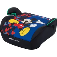 Bebe Confort Disney Gaia i-Safe, siège enfant reboarder, siège enfant Mickey Mouse, 6-12 ans, 128-150 cm, Léger, Installation facile de la ceinture, Fun Mickey