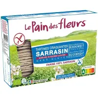 Le Pain des Fleurs Pain Des Fleurs Sarrasin Sans Sel 300g