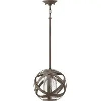 HINKLEY Suspension d'extérieur Vintage en fer, E27, 40 W, Carson