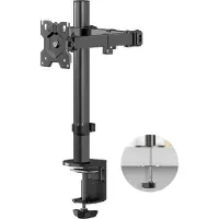 ONKRON swivel Desk Mount for Monitor, 13 to 34" max 8 kg, black (Tables, 34", 8 kg), Support de moniteur, Noir