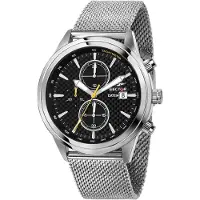 Sector Montre multifonction chronographe, édition limitée, étanche, Argent, (45 mm)