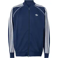 Adidas Originals Veste de survêtement 'SST Adicolor Classics' bleu foncé / blanc