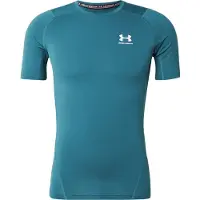 Under Armour T-Shirt fonctionnel émeraude / noir / blanc