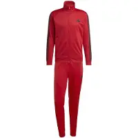 Adidas Survêtement 'Dayready' rouge sang / noir