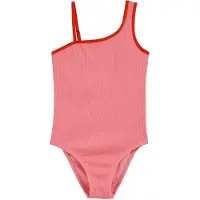 We fashion Maillot de bain rose / rouge foncé