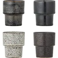Bloomingville Ewan Espresso Cup 4 Units Noir
