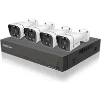Foscam FN9108E-B4-2T Kit de vidéosurveillance filaire 8 canaux (FN9108E-B4-2T)