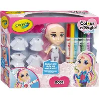 Crayola Color n Style Friends Coloration Rose Deluxe