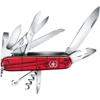 Victorinox Huntsman Lite rouge transparent 1.7915.T couteau suisse