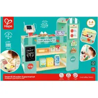 Hape Smart & Wooden Supermarket Vert Enfants