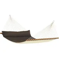 LA SIESTA Hamac Alabama Kingsize Spreader Bar Hammock - Brun