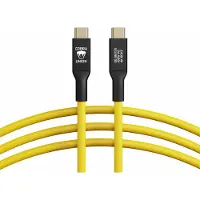 Cobra Tether Straight 5 M Câble USB-C vers USB-C Noir Noir Taille unique