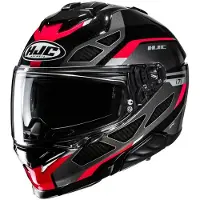 HJC i71 Zest MC1 Casque Intégral Anthracite/Noir/Rouge 2XL unisex gris