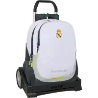 Safta Sac à Dos à Roulettes Real Madrid 25/26 Evolution 22.50l 32x44x16 Cm