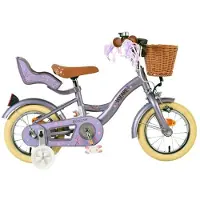 Volare Vélo enfant Blossom - Fille - 12 pouces - Violet