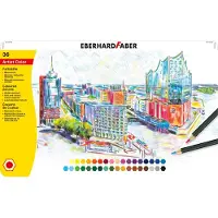 EberhardFaber Crayons de couleur Artist Color, 36 pièces, imperméables (36x)