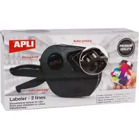 APLI 102365 Étiqueteuse 102365, 2 lignes, 9 caractères