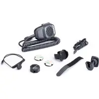Midland 4 Pin-dual Mike + Ptt Handsfree Noir