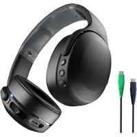 Skullcandy Crusher Evo (40 h, Filaire, Sans fil), Écouteurs, Noir