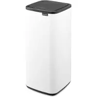 Brabantia Bo Waste Bin, Poubelle, Blanc