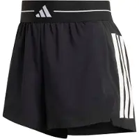 Adidas Pantalon de sport 'Hyperglam' noir / blanc