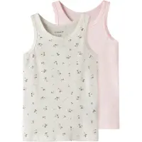 Name it Maillot de corps gris clair / vert / rose